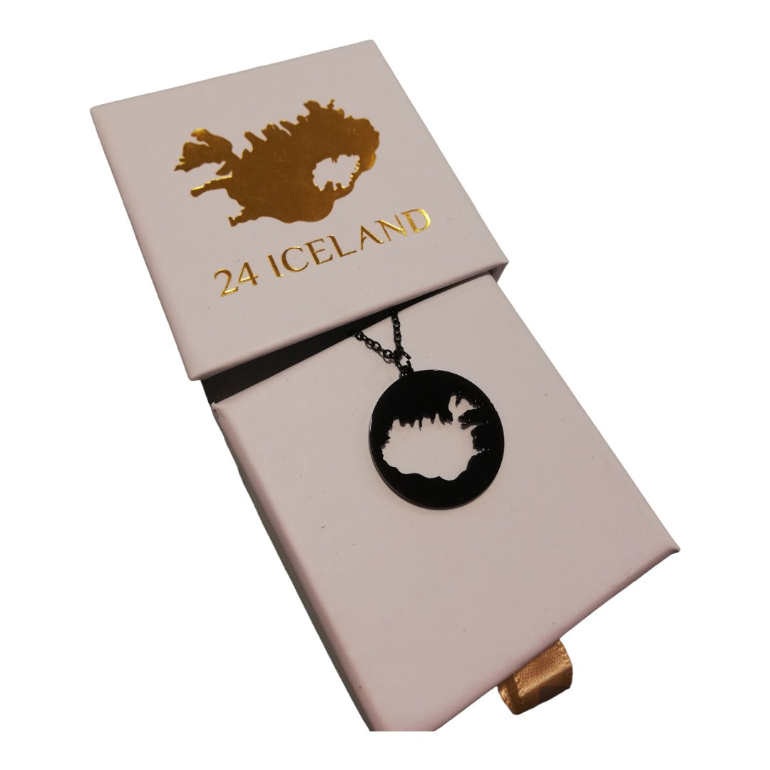 Necklace ICELAND 24 in a white box different styles Necklace ICELAND 24 in a white box different styles